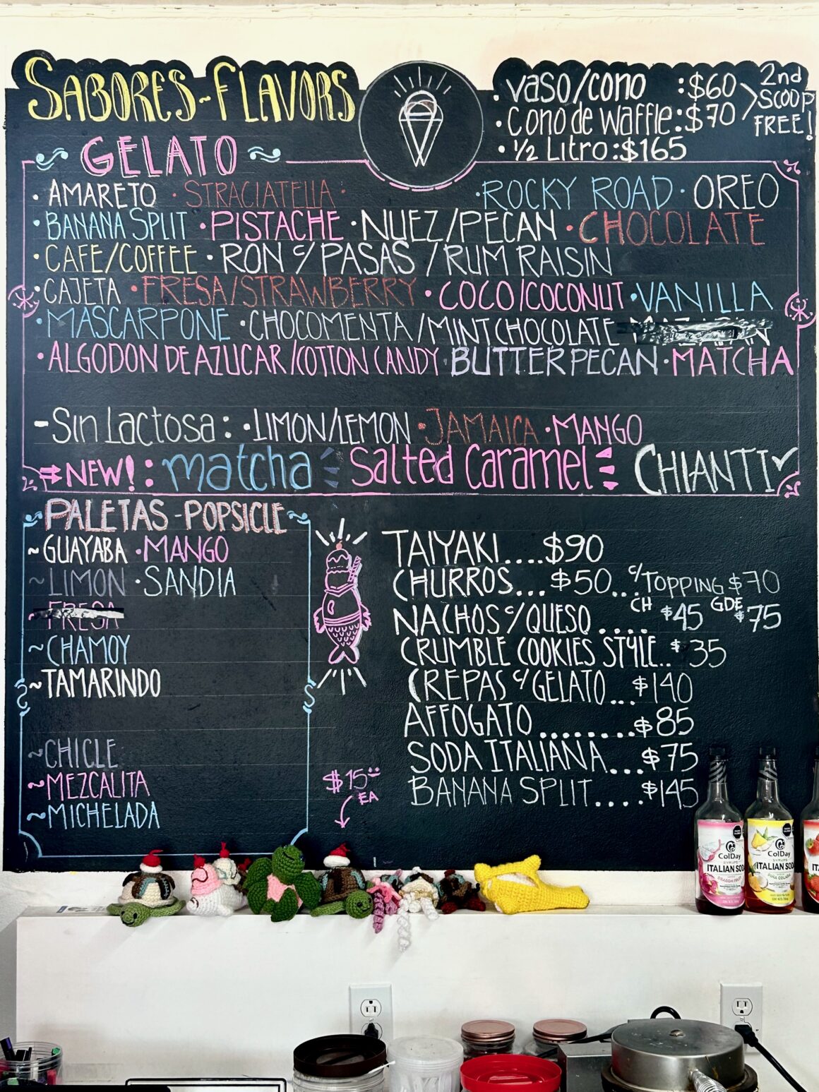 La Heladeria Menu