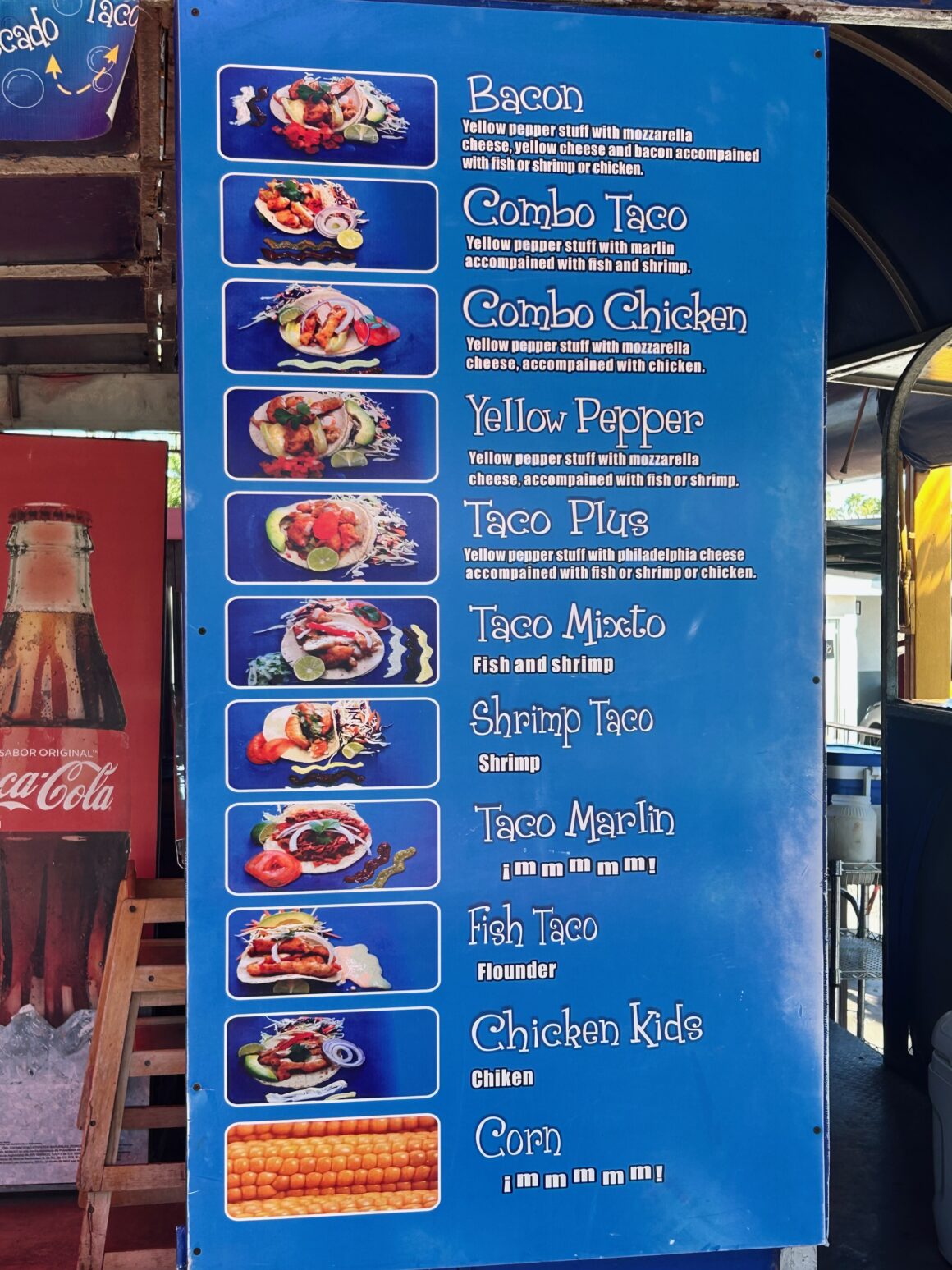 Combo Taco Menu